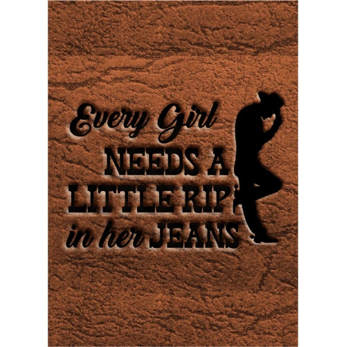 Every Girl Needs a Little Rip in Her Jeans