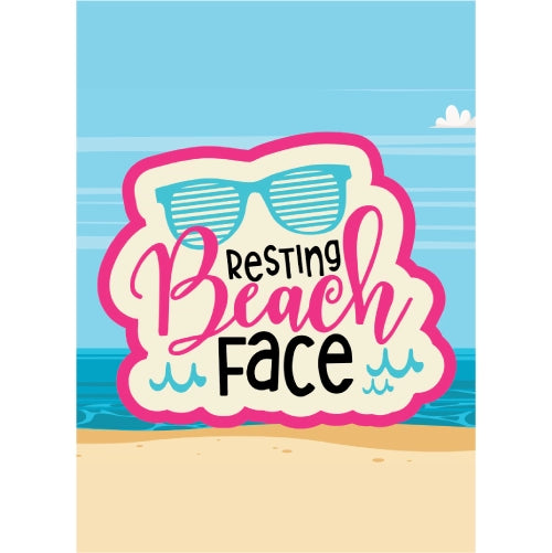 Resting Beach Face