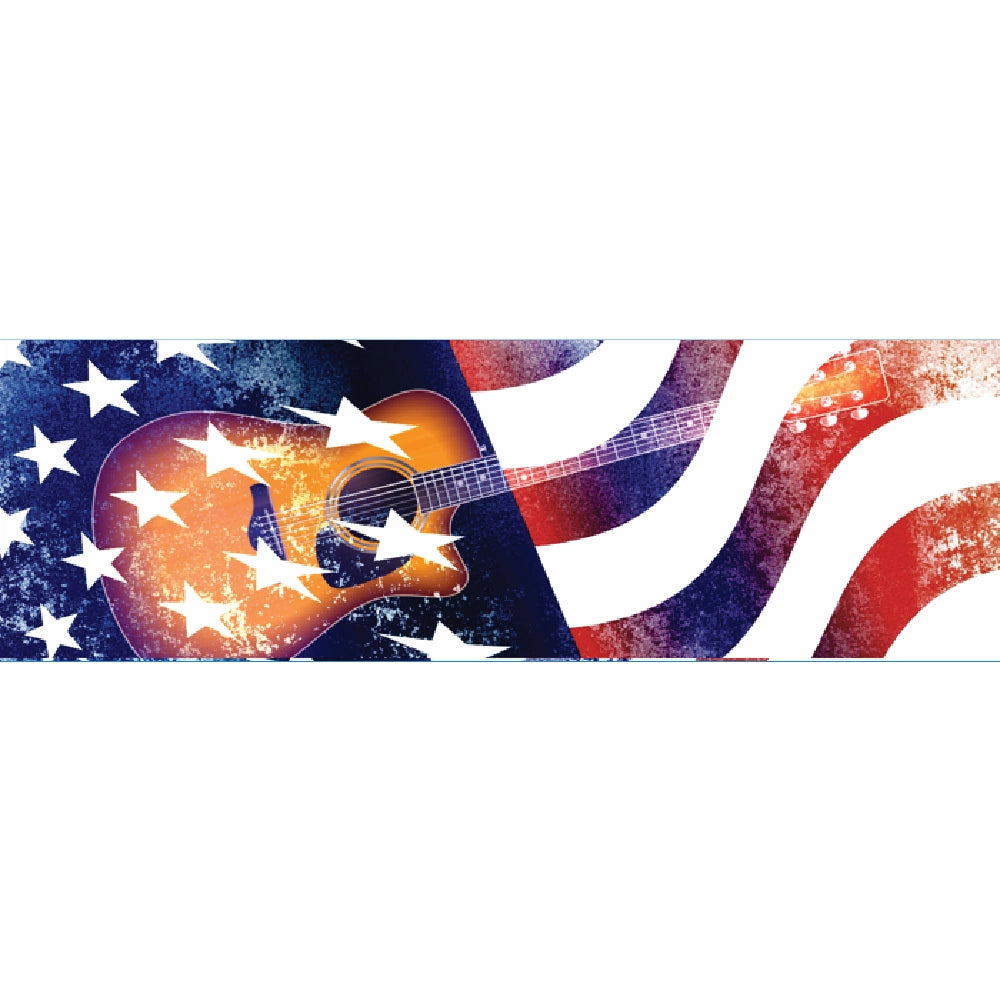 US Flag guitar