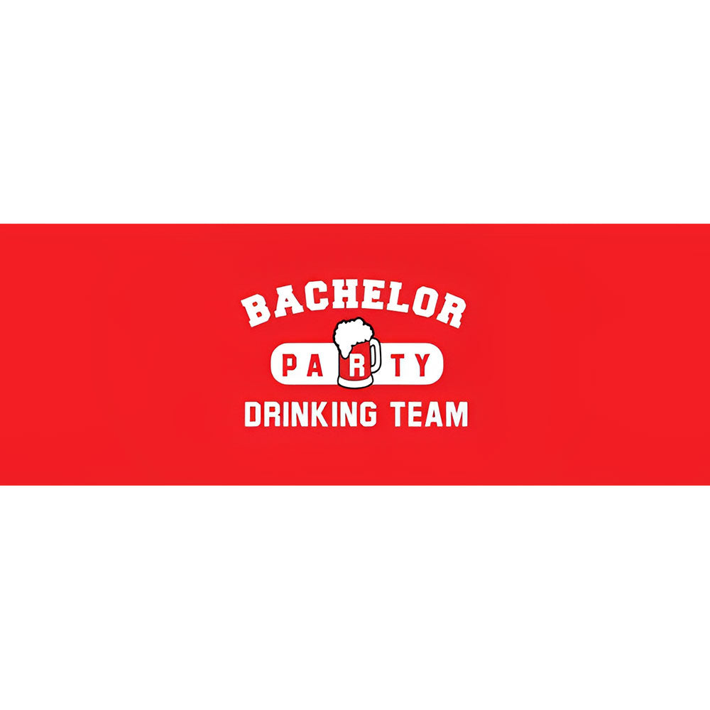 Bachelor Party Drinking Red