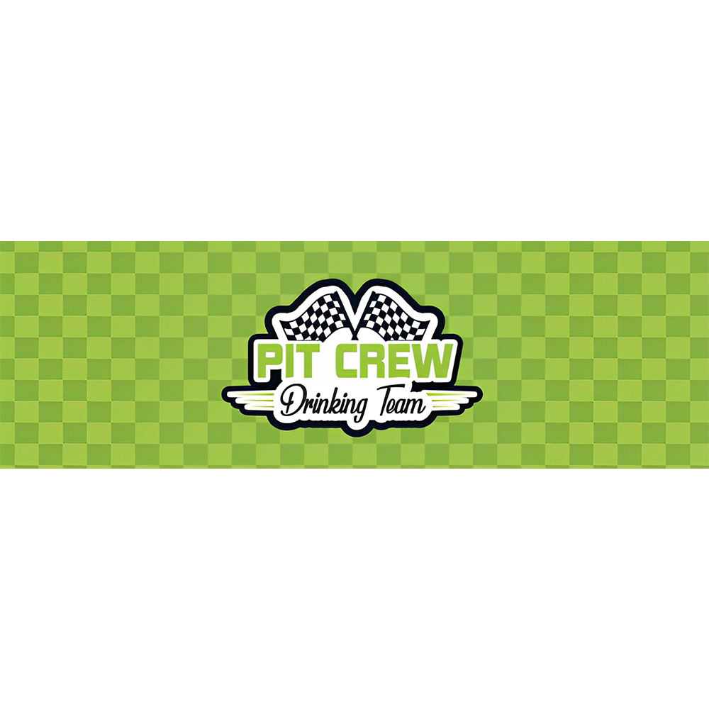Pit Crew Drinking Team Green
