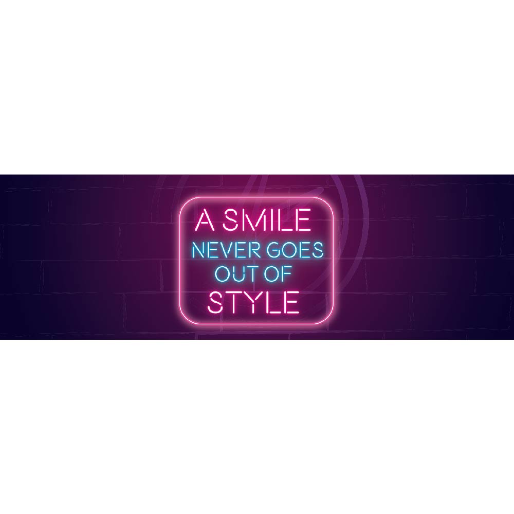 A Smile Never Goes Out of Style