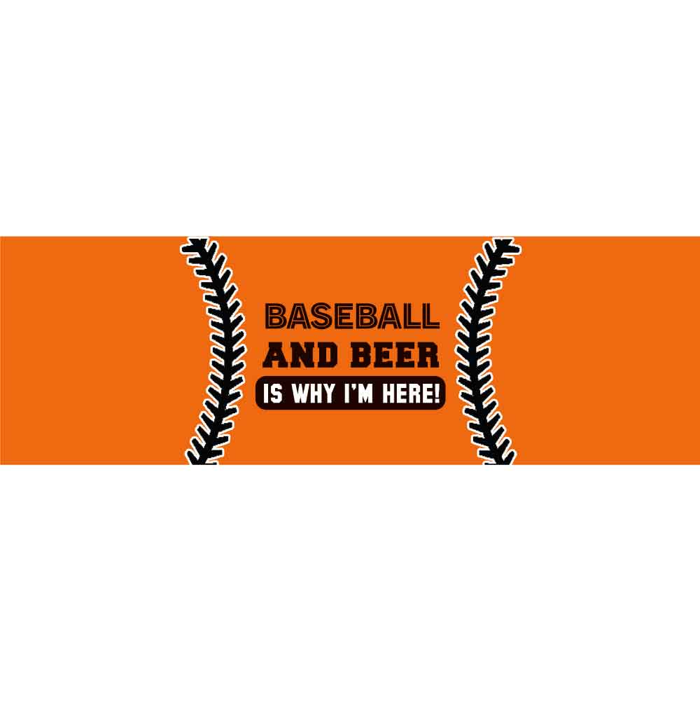 Baseball and Beer is Why Im Here
