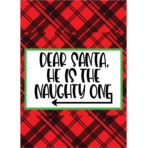 Dear Santa He's The Naughty One