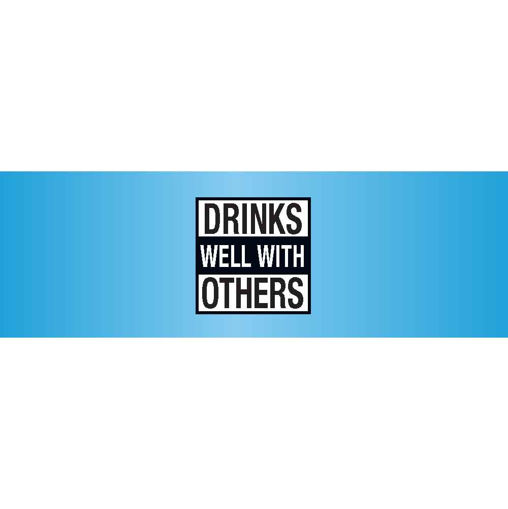 Drinks Well With Others Blue