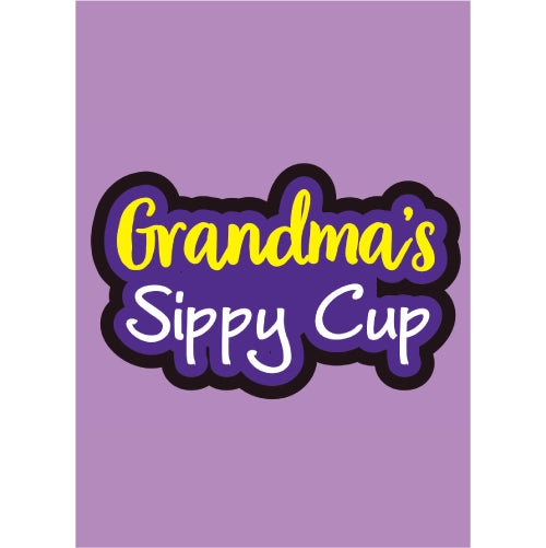 Grandma's Sippy Cup Purple