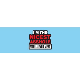 I'm The Nicest A Hole You'll Ever Meet