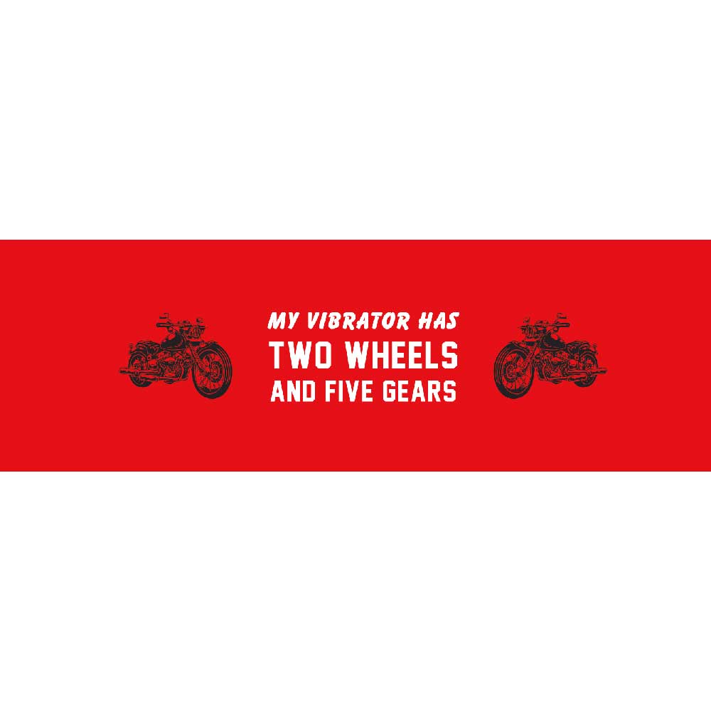 My Vibrator Has Two Wheels and Five Gears