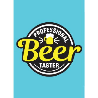 Professional Beer Taster Blue