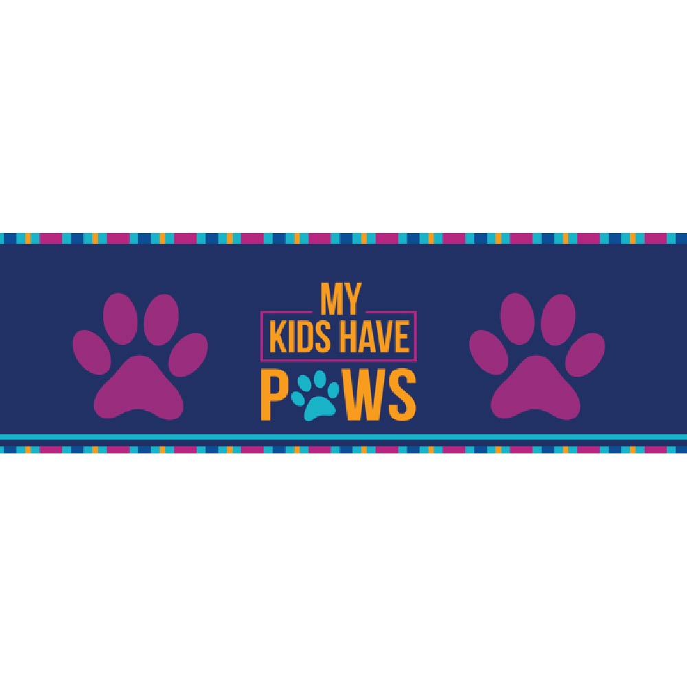 my kids gave paws