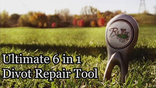 ReTee- The 6 in 1 Golf Divot Repair Tool