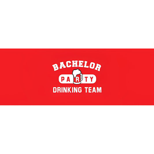 Bachelor Party Drinking Red