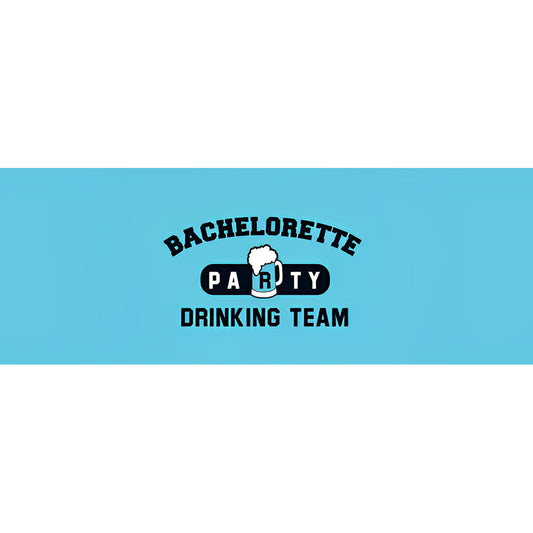 Bachelorette Party Drinking Team Blue