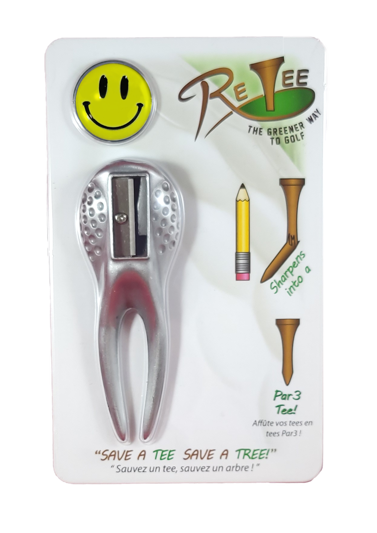 ReTee- The 6 in 1 Golf Divot Repair Tool