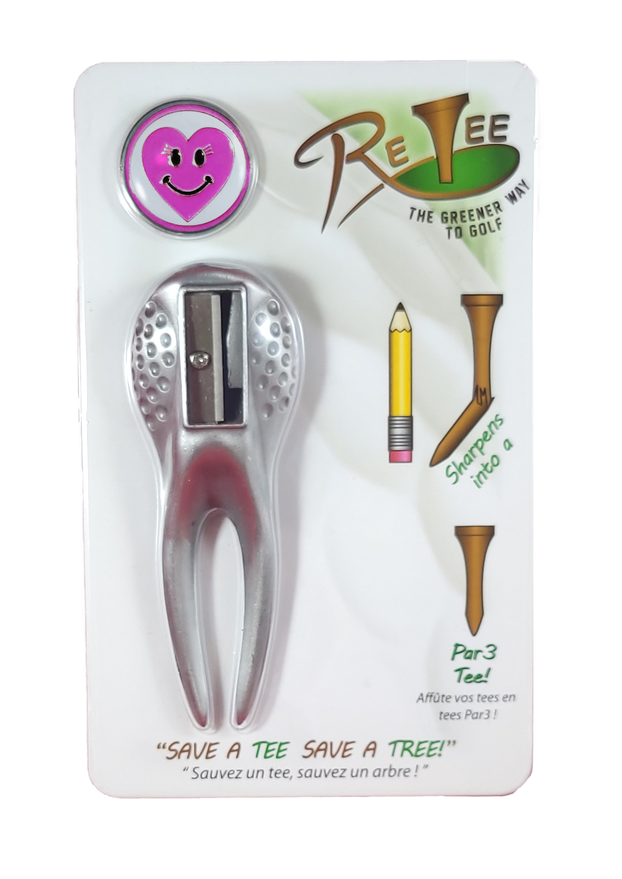 ReTee- The 6 in 1 Golf Divot Repair Tool