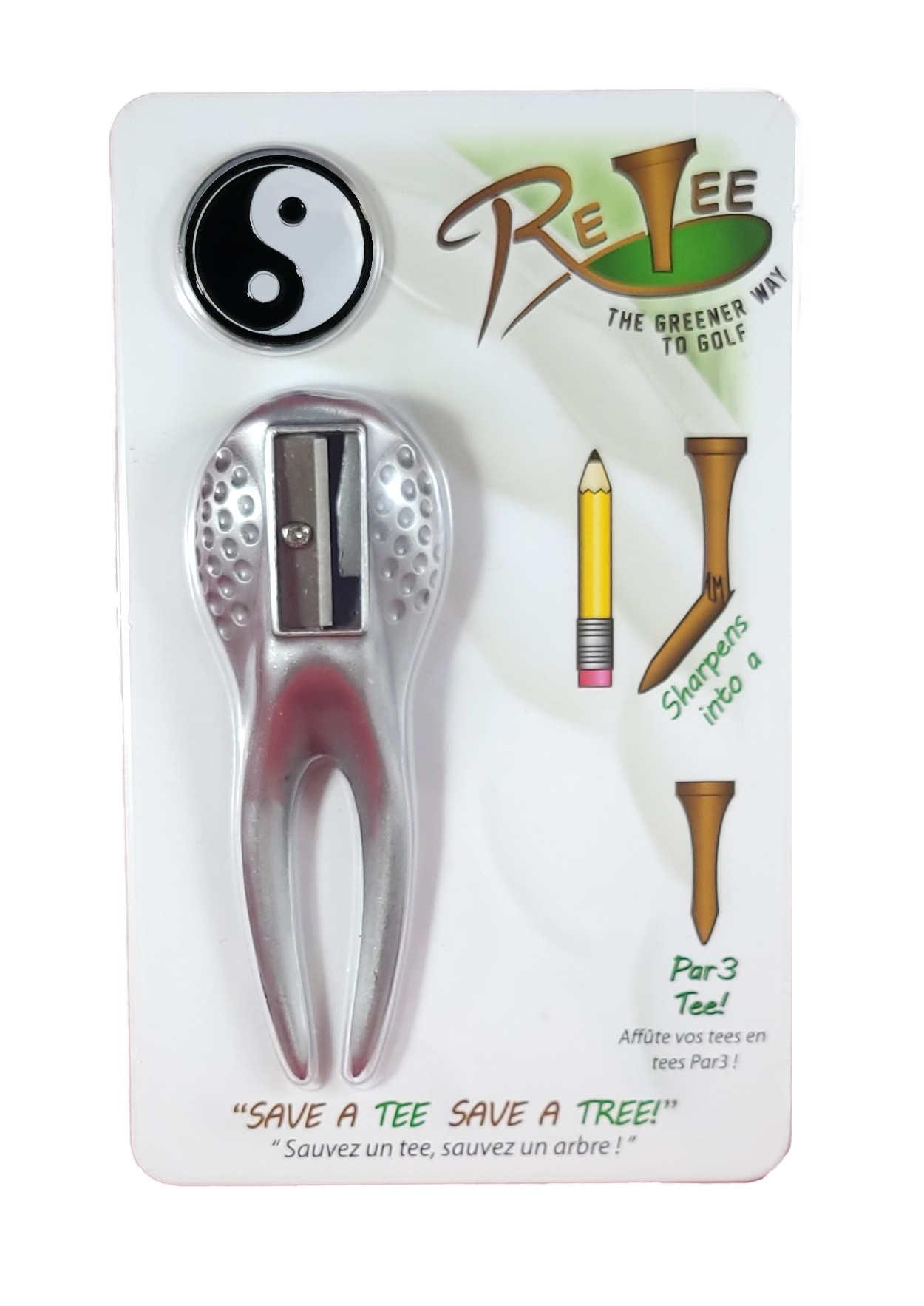 ReTee- The 6 in 1 Golf Divot Repair Tool